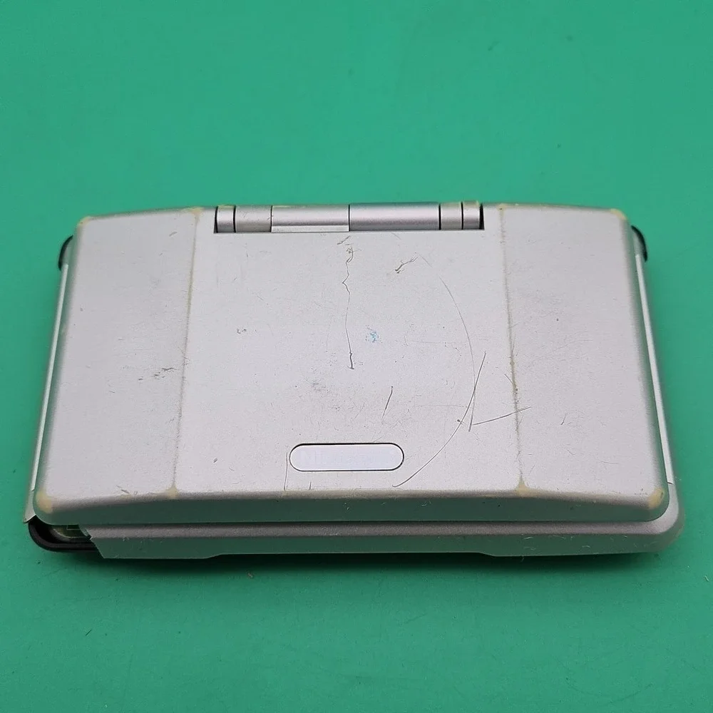 Nintendo DS Original NTR-001 Japanese Console Silver Tested Works
